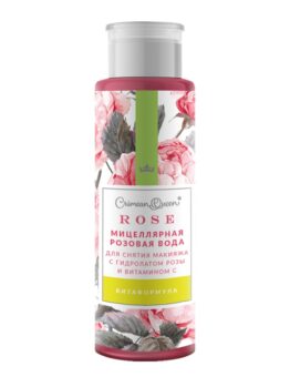 Мицеллярная розовая вода для снятия макияжа с гидролатом розы и витамином С «Витаформула»