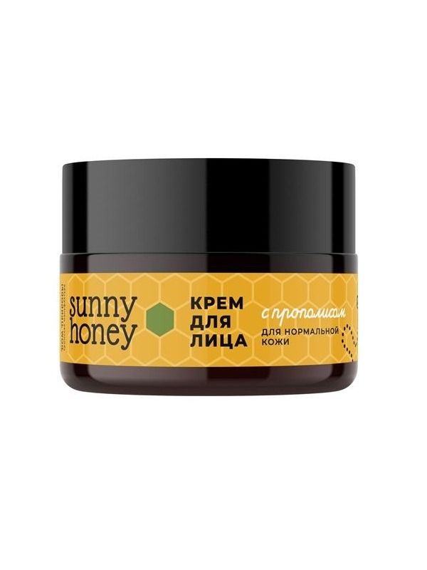 Крем для лица с прополисом «Sunny Honey» - Для нормальной кожи